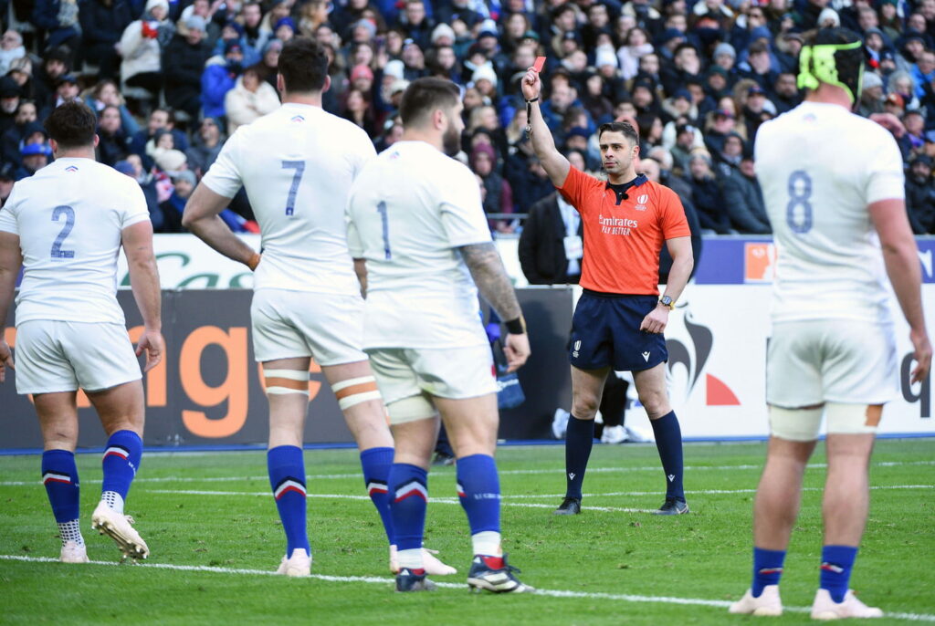 Carton rouge de 20 minutes au rugby : comment fonctionne-t-il ? La règle