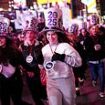 2024 ends in a flash! Huge lightning storm terrorizes New Year's Eve revelers in Times Square as CNN's Andy Cohen and Anderson Cooper duck for cover