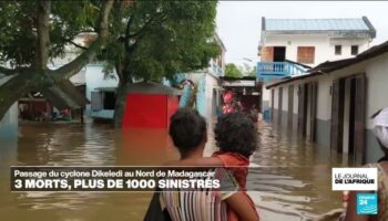 3 morts et plus de mille sinistrés après le passage du cyclone Dikeledi à Madagascar