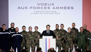 À l’occasion de ses vœux aux armées, Emmanuel Macron exhorte l’Europe à prendre son destin en main