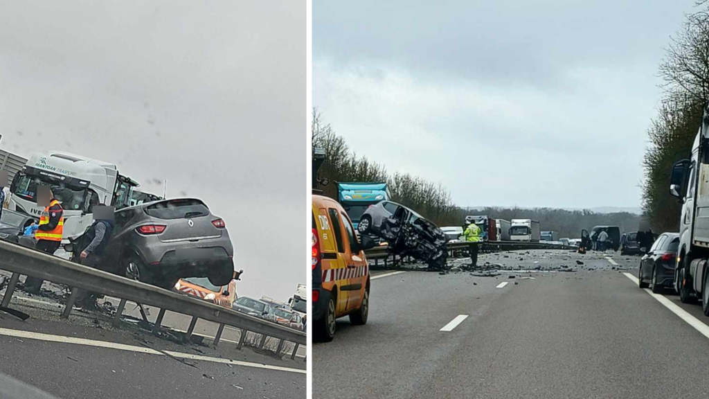 Accident à hauteur d'Havange: L'A30 coupée dans le sens Luxembourg-Metz