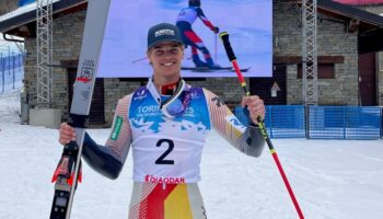 Aleix Aubert gana el gigante y suma el tercer oro de España en la Universiada