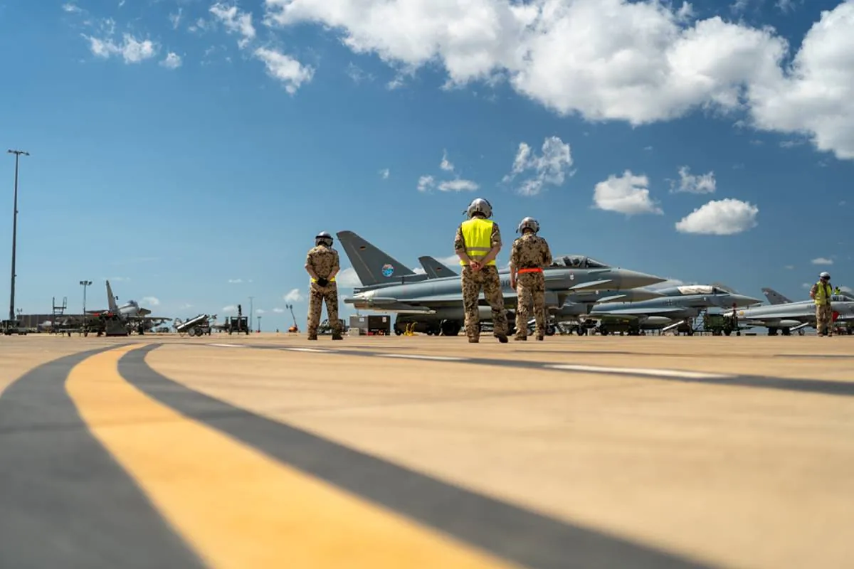 Alemania detecta presencia de drones sobrevolando zona militar de la fábrica de Eurofighters