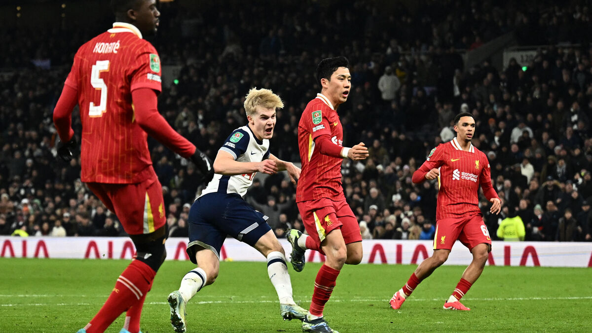 Angleterre : deuxième défaite de la saison pour Liverpool, battu par Tottenham en Coupe de la Ligue (1-0)