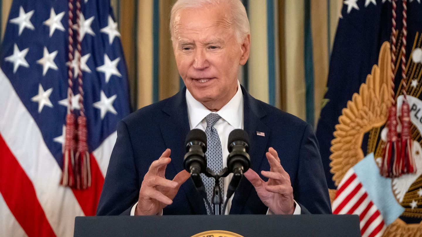 Präsident Biden machte weitere Details zu den Ermittlungen nach dem Terroranschlag publik. Foto: Mark Schiefelbein/AP/dpa