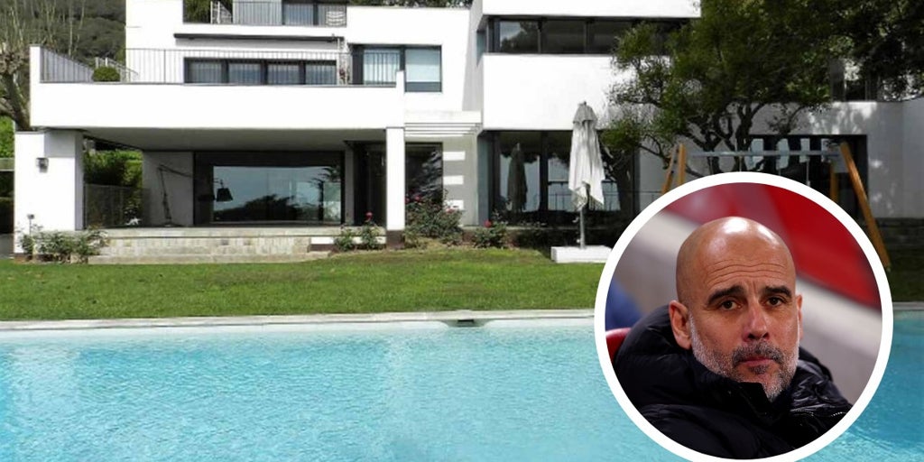 Así es la casa de 10 millones de euros de Pep Guardiola en Barcelona