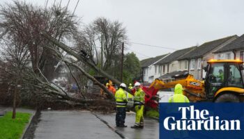 At least 420,000 still without power in UK and Ireland after Storm Éowyn