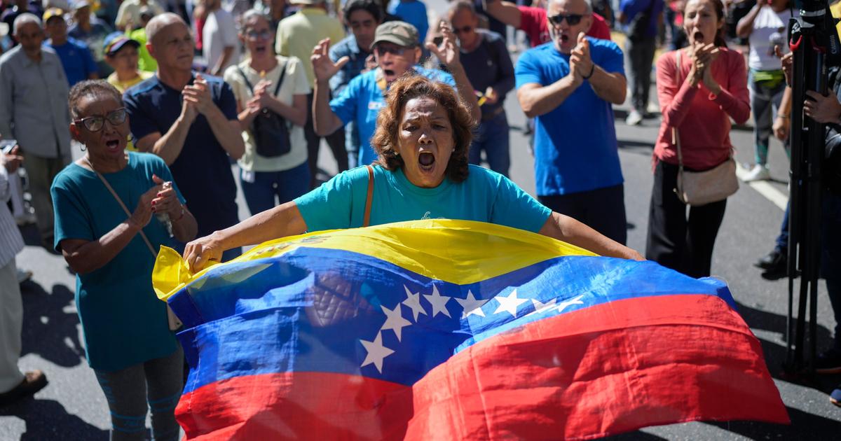 Au Venezuela, le sombre défilé de l’opposition contre l’investiture de Nicolas Maduro