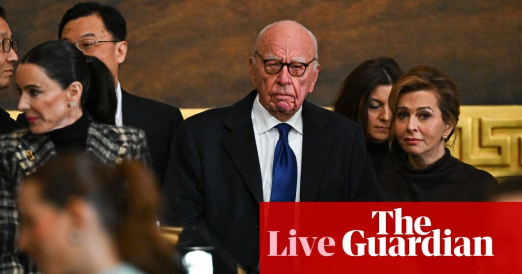 Australia news live: Rupert Murdoch joins parade of business leaders at Trump inauguration; Albanese says new president promised ‘perfect’ relationship