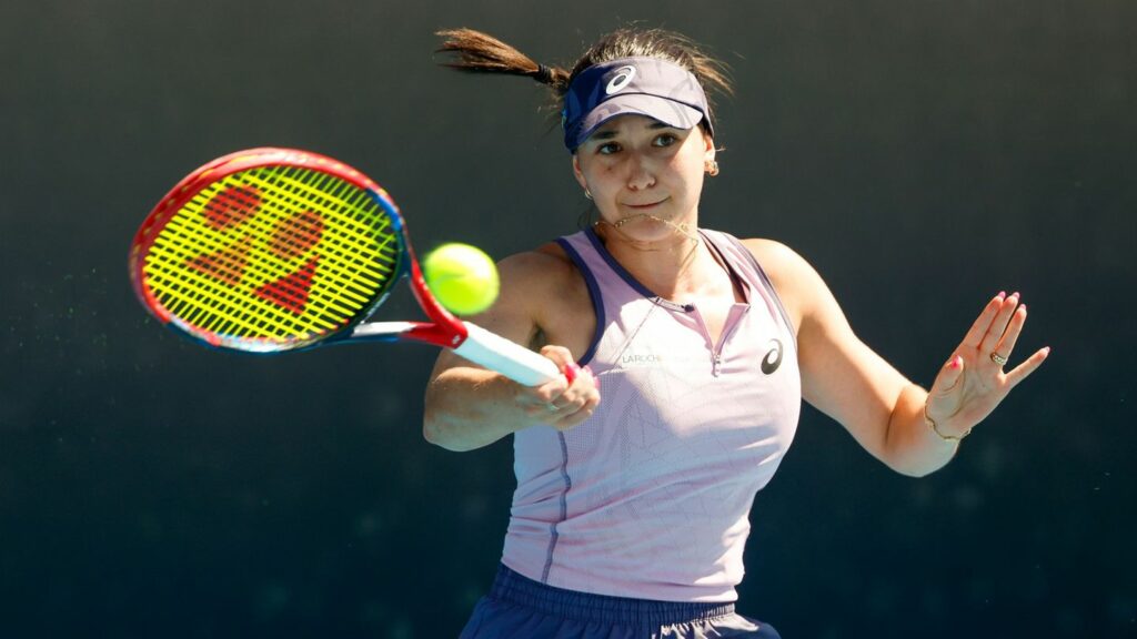 Eva Lys überzeugt auch in ihrem zweiten Match bei den Australian Open. Foto: Frank Molter/dpa