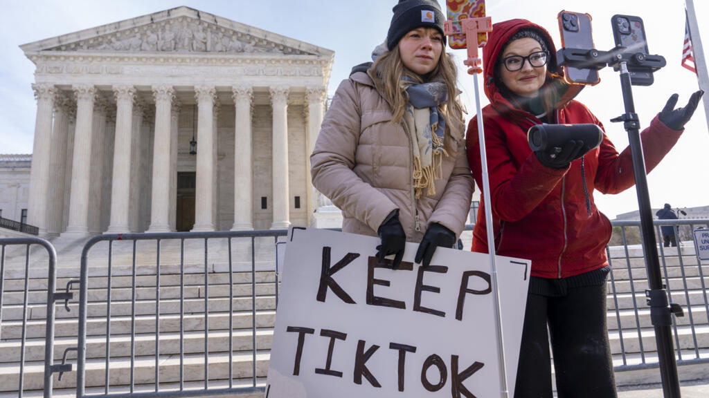 Aux États-Unis, feu vert de la Cour suprême à la loi menaçant TikTok d'interdiction