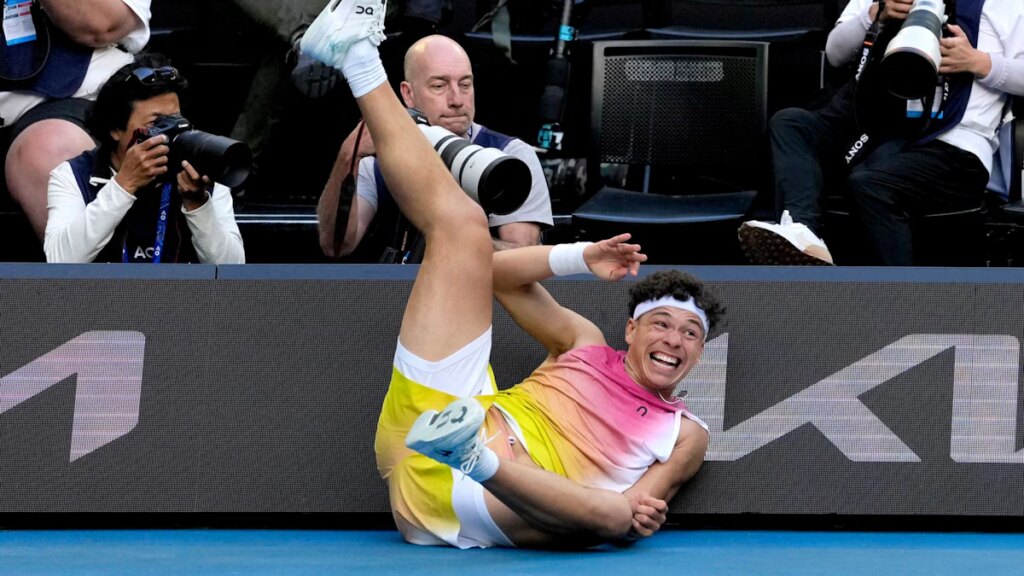 Ben Shelton bei den Australian Open: Jeder Punkt ein Spektakel