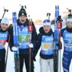 Biathlon : les relais mixtes français performent sans gagner pour conclure une belle semaine à Oberhof