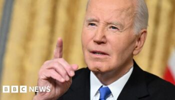 Biden warns 'dangerous' oligarchy taking shape in farewell address