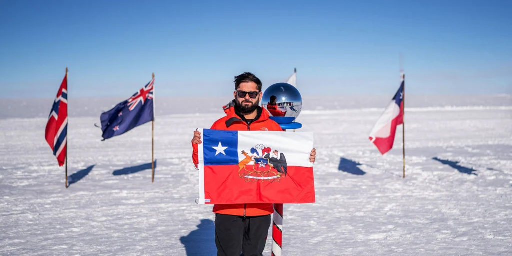 Boric visita el Polo Sur y ratifica «la pretensión soberana» de Chile en el territorio ártico