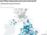 Britain's filthiest restaurants, named and shamed: Nearly 5,000 fail hygiene ratings... so is yours one of them?