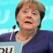 CDU-Wahlkampf: Wahlkampf? Am Airport spricht Merkel lieber von Höherem