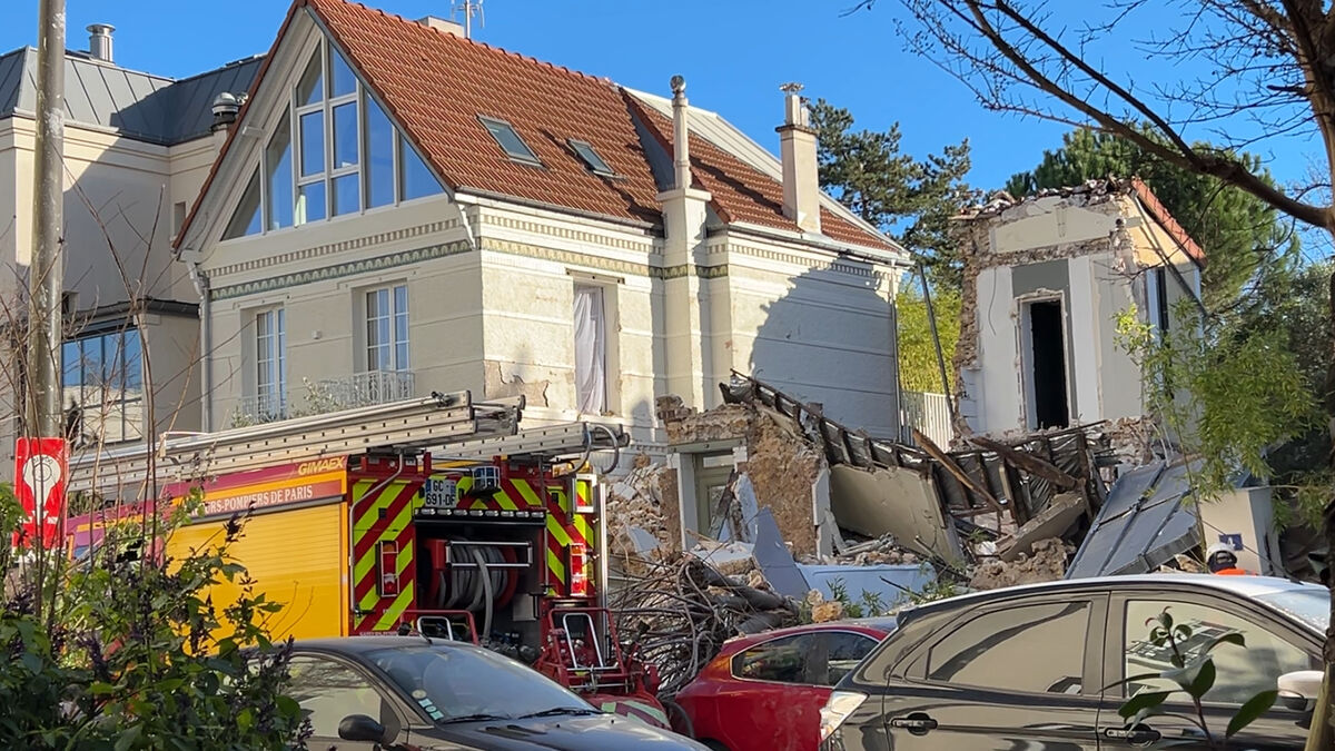 « C’est d’abord la dalle du rez-de-chaussée qui a cédé » : l’inexplicable effondrement d’un pavillon à Boulogne