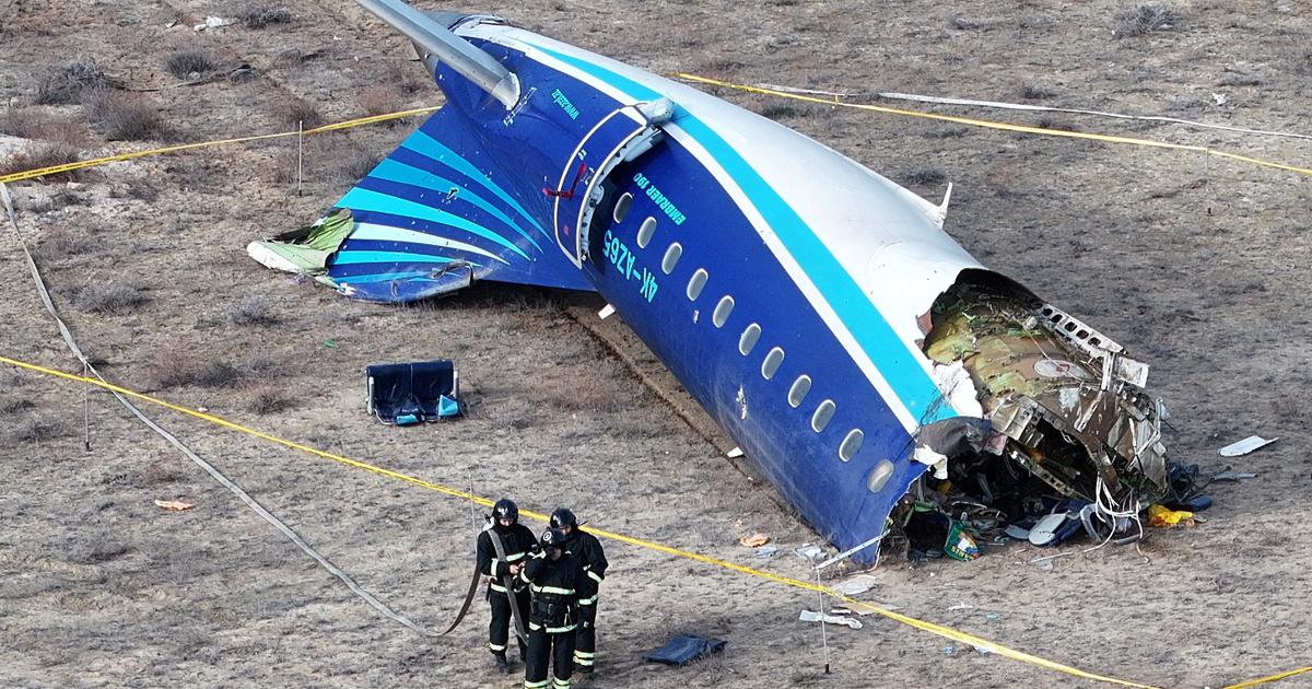 Crash d'avion au Kazakhstan : les boîtes noires en cours d’examen au Brésil