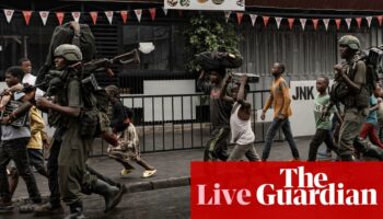 DRC conflict: M23 rebels enter Goma after claiming capture of city – live