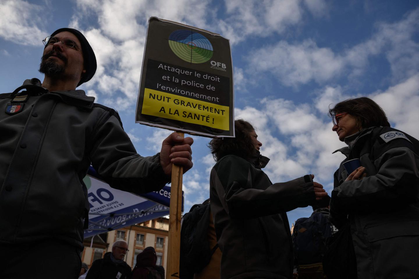 Dans la manifestation de l’OFB à Lille : « Je ne comprends pas toute la haine qui est montée à l’égard de l’établissement »