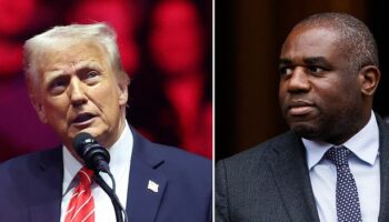 David Lammy praises 'funny' Donald Trump after previously calling him a sociopath