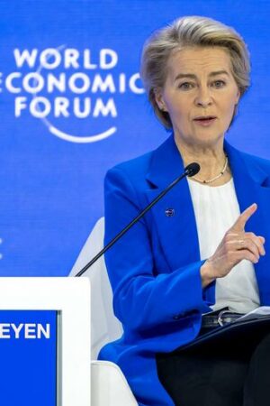 Davos: Von der Leyen warnt Trump vor Handelskrieg mit Europa