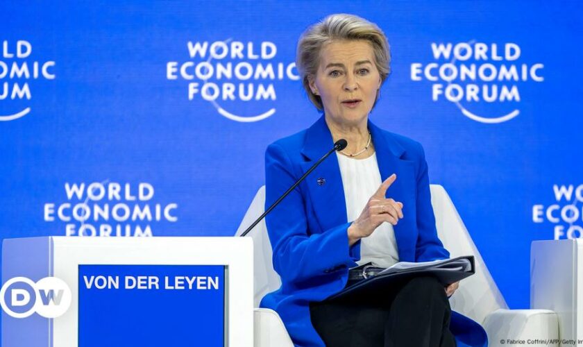 Davos: Von der Leyen warnt Trump vor Handelskrieg mit Europa