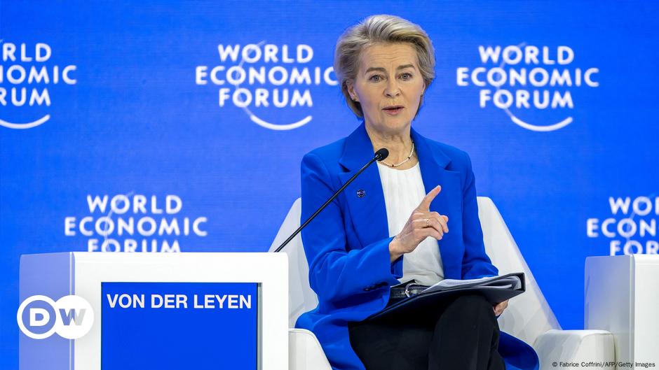 Davos: Von der Leyen warnt Trump vor Handelskrieg mit Europa