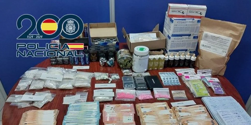 Desmantelan «un auténtico supermercado» de la droga en Valencia con tres detenidos