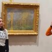 Deux militantes pour le climat condamnées à une amende après un jet de soupe sur un tableau de Monet à Lyon