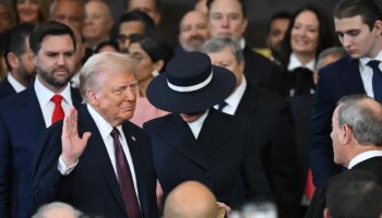 Donald Trump, investido como 47º presidente en el Capitolio: "Siempre pondré a EEUU primero"