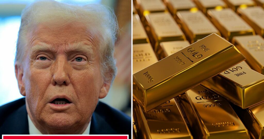 Donald Trump sparks a huge gold rush as the US swipes Britain's bullion