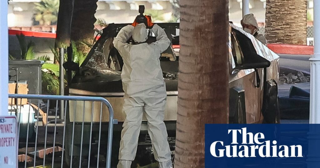 Driver in Las Vegas Cybertruck blast was decorated US army soldier, officials say