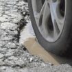 Drivers' anger as councils are refusing to fix potholes less than one foot wide