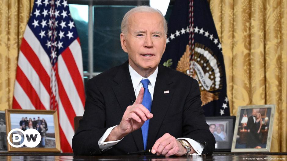 Düstere Abschiedsrede: Biden warnt vor "Machtkonzentration"