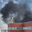 El fuego en un cuarto de calderas, origen de un aparatoso incendio en el centro de Madrid