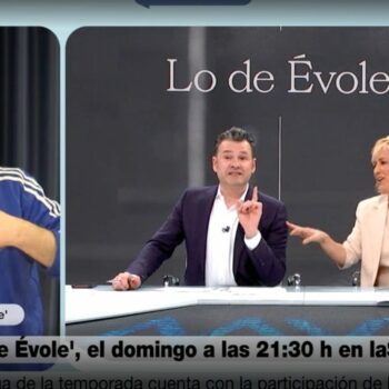 El histriónico momento 'Escenas de Matrimonio' de Iñaki López y Cristina Pardo: «¡Pero qué carca eres! ¡Pareces de Atapuerca!»