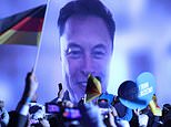 Elon Musk tells Germany's radical far-right AfD party there's too much 'guilt' over the 'sins' of Nazi grandparents - as thousands of people take to the streets of Berlin in protest of the group