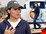 Emotional Jennifer Garner reveals her friend died in LA fires as she volunteers to help devastated community