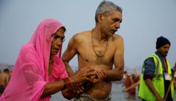 En Inde, lancement du pèlerinage hindou géant de Kumbh Mela