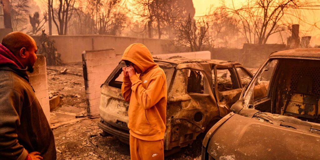 En direct, incendies à Los Angeles : le Palisades Fire est l’« une des catastrophes naturelles les plus destructrices de l’histoire de la ville », selon les pompiers