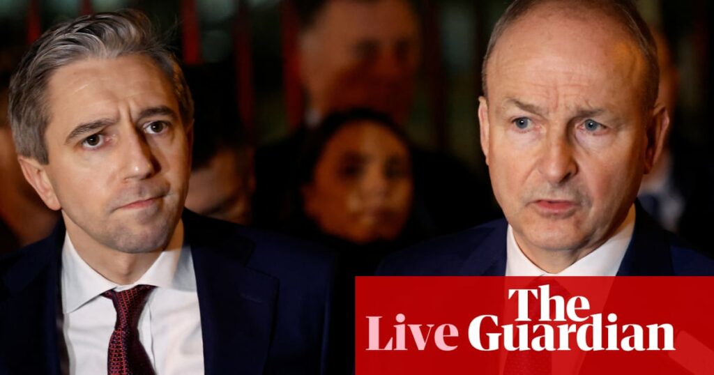 Europe live: Irish parliament tries to confirm Micheál Martin as prime minister after rows in chamber