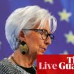 Eurozone economy stagnated ahead of European Central Bank interest rate decision – business live