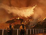 Fresh hell for LA residents as chief fire officials issue wind warnings... as the inferno blazes towards Brentwood and Encino: Live updates