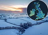 Frozen Britain braces for coldest night of the winter: Warnings over -20C temperatures and ice chaos in parts of the UK - before milder air sweeps in from the south west