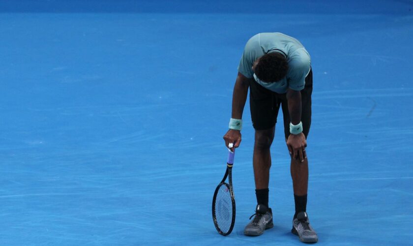 Gaël Monfils abandonne en huitièmes de finale de l’Open d’Australie