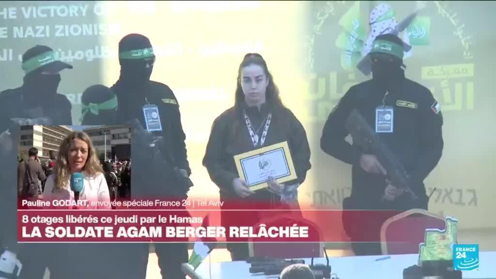 Gaza : l'otage et soldate israélienne Agam Berger libérée par le Hamas