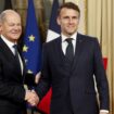 Germany's Scholz, France's Macron vow unity as Trump returns