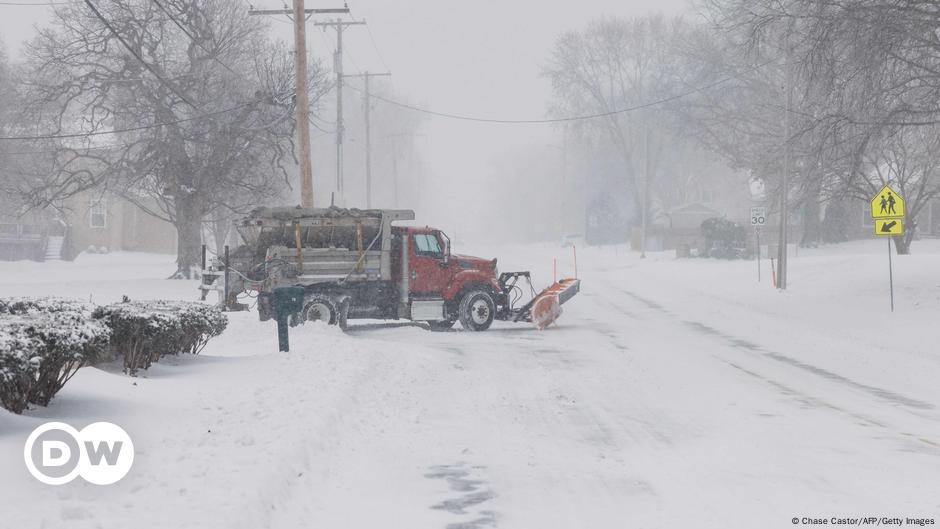 'Heaviest snowfall in a decade' threatens parts of the US